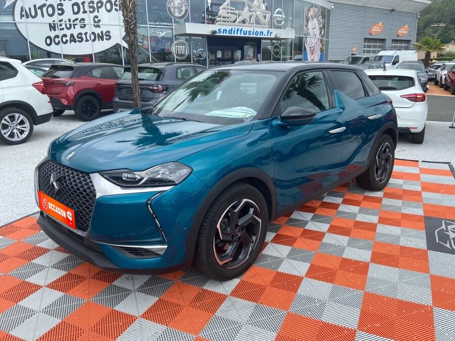 DS DS3 CROSSBACK PureTech 130 AUTO GRAND CHIC CUIR Hifi 4400€ d'Options